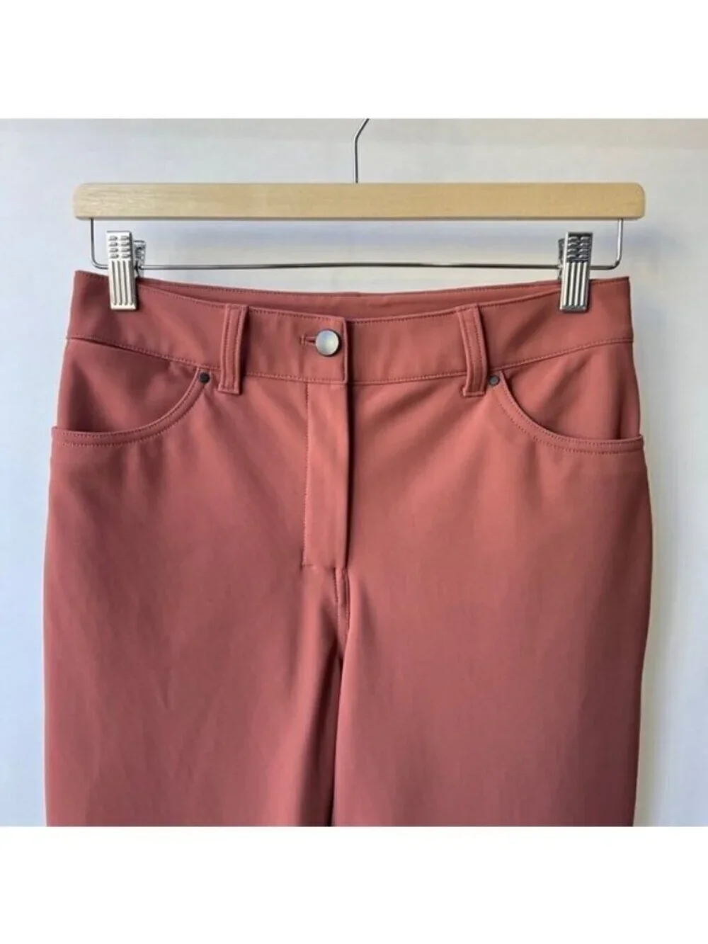 Lululemon City Sleek 5 pockets skinny pants, Dark terracotta, Size 28 H50